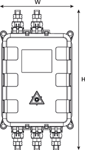 MCDN 5 X IP9 (front, closed)