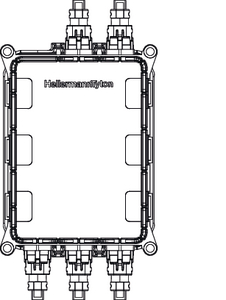 MCDN 5 X IP9 (back, closed)