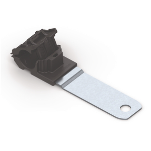 One-piece ratchet closure allows for easy installation before, during or after final assembly.