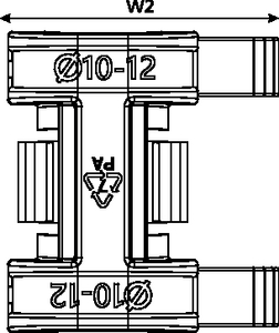 10-12mm IBRC Fibre Cable Grip.