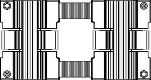13-15mm IBRC Fibre Cable Grip.