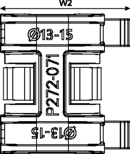 13-15mm IBRC Fibre Cable Grip.