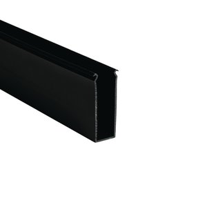 Solid wall construction provides excellent coverage to protect wires and cabling.