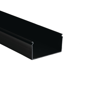 Pressure-sensitive, rubber-based adhesive backing aids in temporary positioning.