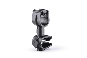 A rotatable dual routing clip that keeps two routings secured and separated.