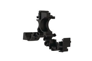 Multiple configurations to mount to a variety of surfaces.