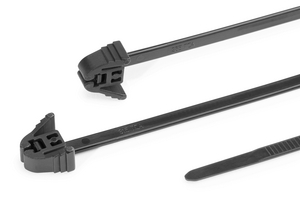 Reopenable cable tie of the REZ-series.