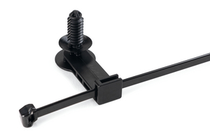 The 2 piece fixing tie T50ROS-FT6.7LGSO35SV as a SET variant (assembly example).