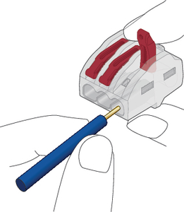 Push in wire connector HelaCon Releasable HCRN- 3.