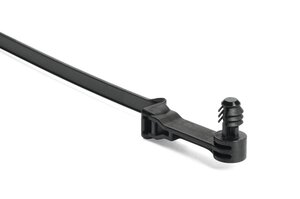 T50ROSFT5.6SO25R fir tree mount cable tie is an all-in-one bundling and fastening solution that reduces costs and assembly time.
