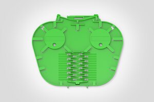 CFNIR SC Splice Tray with moulded 3A fins.