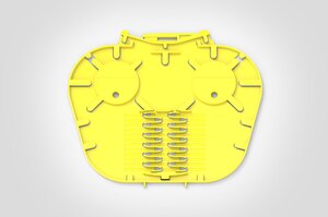 CFNIR SC Splice Tray with moulded 3A fins.