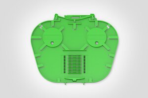 CFNIR SC Splice Tray with moulded ANT fins.