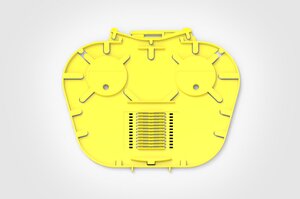 CFNIR SC Splice Tray with moulded ANT fins.