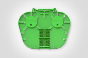 CFNIR SE Splice Tray with 3A bridges.