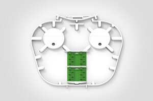 CFNIR SE Splice Tray with 3A bridges.