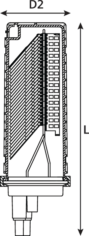 FDN 59 B-Length Connectorised Closure with 64 LC or 32 SC Ports