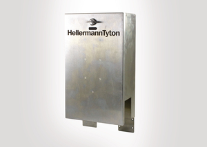 Integrated Routing Fibre Enclosure (shown closed)