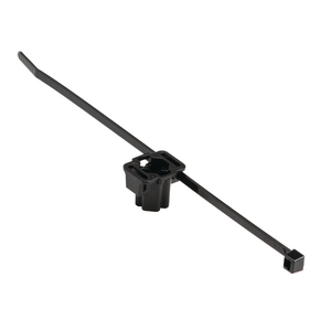 Versatile two-piece design allows cable routing above, perpendicular or parallel to stud.