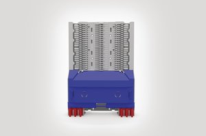 Unloaded Integrated Routing Module suitable for 12 SE or 24 SC Splice Trays.