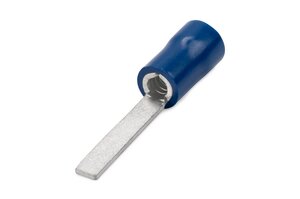 Flat blade single grip terminal, 2FB series.