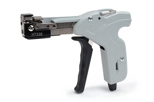 HT338 Manual tensioning tool for stainless steel cable ties.