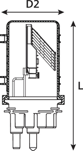 FDN IR 16 Port A-Length Single Stack Closure. 