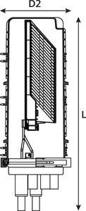 FML IR 59 Port BC-Length Single Stack Closure.