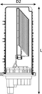 UFC IR C-Length Single Stack Closure.