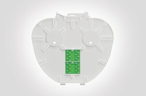 White IR SE MKII Tray with 2 x 3A splice holders.