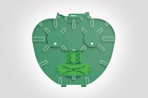 Green IR SE MKII Tray with 2 x 3A splice holders.