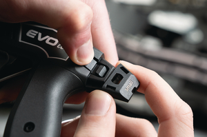 Les têtes sont intercheangeables facilement. 