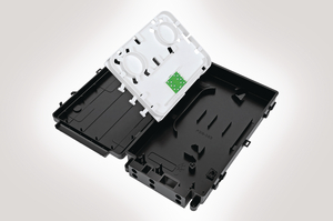 Internal view of MCCE with tray open.