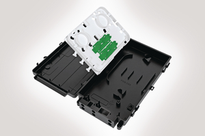 Internal view of MCCE with tray open.