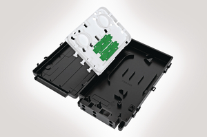 Internal view of MCCE with tray open.