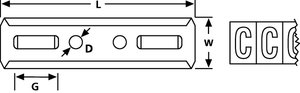 Hellermark-merkintäjärjestelmä: SSC-merkintäprofiili ja SSM-kohokuvio teräsmerkit.