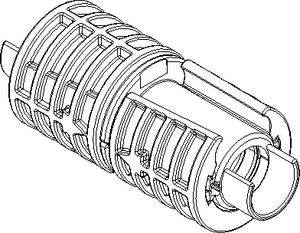 Divisible connector EBM 16