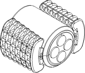 Divisible seals EZA-t 50 4x16