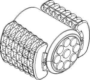 Divisible seals EZA-t 50 9x12