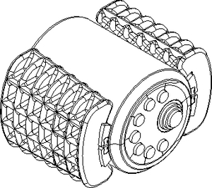 Divisible seals EZA-t 50 K 7x7