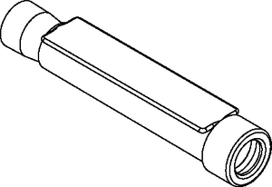 Identification labels with microduct end-caps KmR 14 indoor