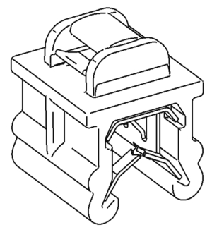Connector Clips feature various attachment point configurations to accommodate the many connectors on the market.