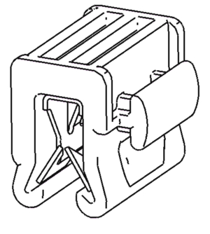 Connector Clips feature various attachment point configurations to accommodate the many connectors on the market.