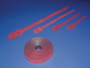 Hook and loop grip ties can be opened and closed numerous times for repositioning or reuse.