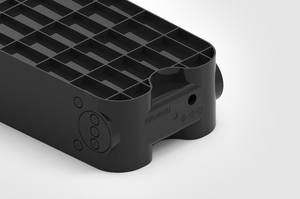 TobyBox300 shown close up of base.