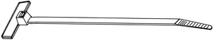 MutecPower Kabelbinder 78cm Lang Schwarz & Weiß Nylon 10-Pack