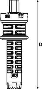 BD Port Replacement Cutter Assembly