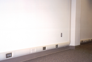 Raceway and fittings are manufactured from a UL94 V0 rated material to ensure compliance with codes.