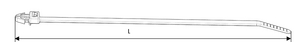 A wide range of arrowhead fixing ties which are suitable for different panel thicknesses and hole diameters.