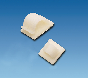 Simple snap in design allows for quick and easy installation or removal of cables.